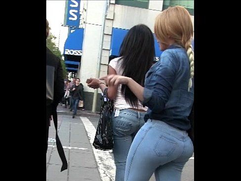 Candid teen best tight jeans