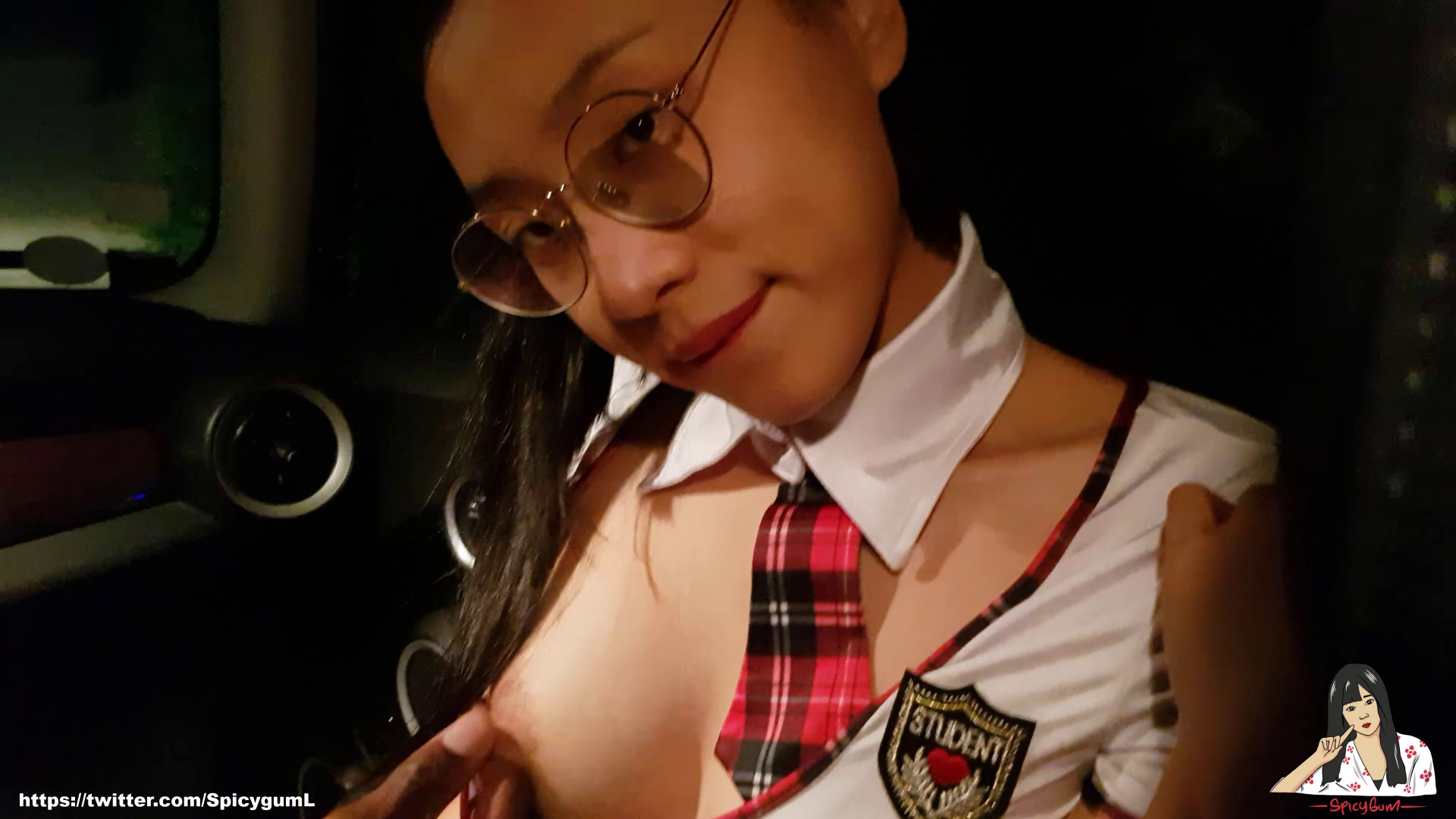 June Liu 刘玥 / SpicyGum - SECRET LIFE - ASIAN GIRL GIRL HOT SEX / SHORT V.